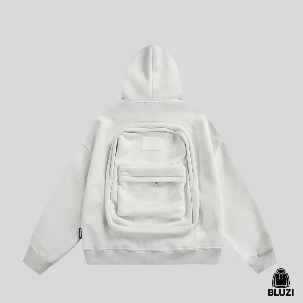 Bluzi™ – bluza z wbudowanym plecakiem