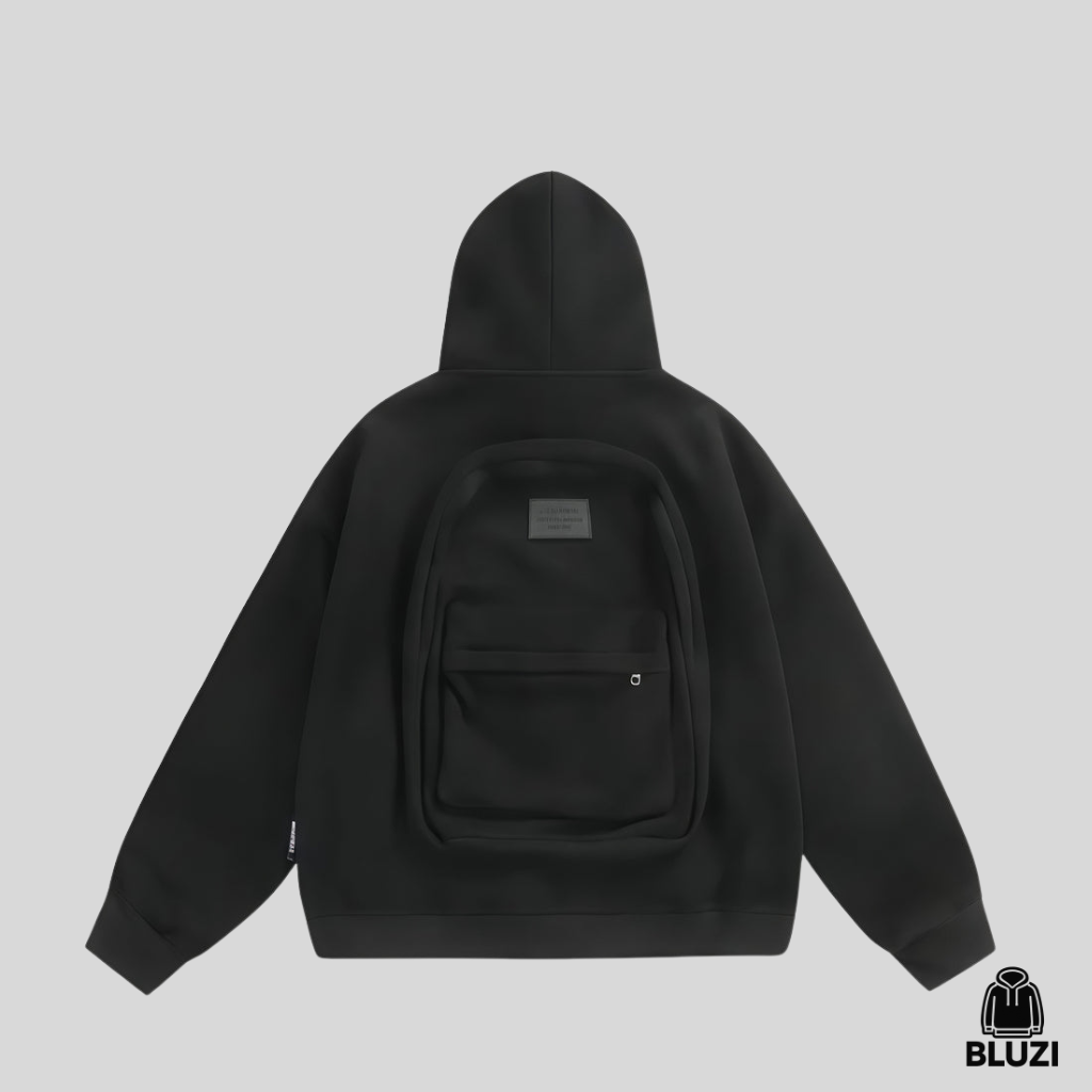 Bluzi™ – bluza z wbudowanym plecakiem