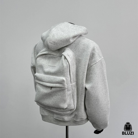 Bluzi™ – bluza z wbudowanym plecakiem