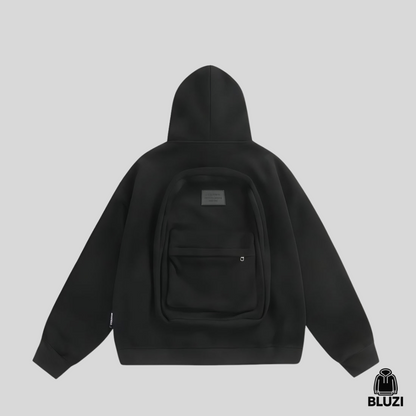 Bluzi™ – bluza z wbudowanym plecakiem